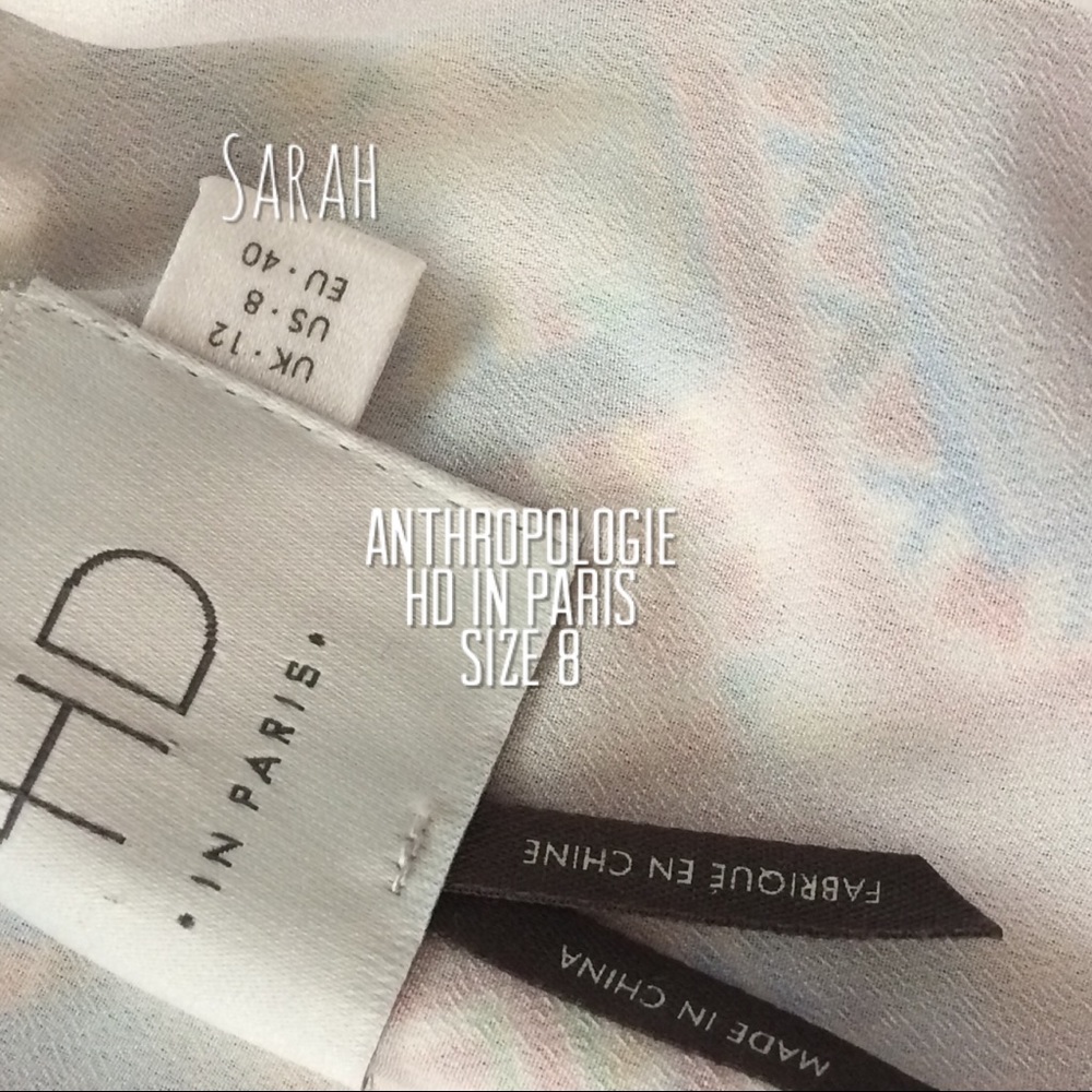 Anthropologie HD in Paris Silk Midi Skirt - Picture 5 of 5